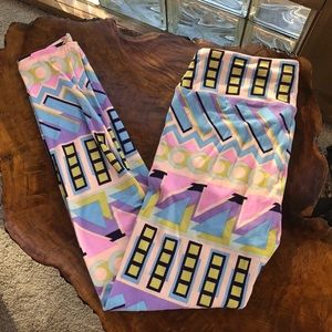 Lularoe block leggings OS